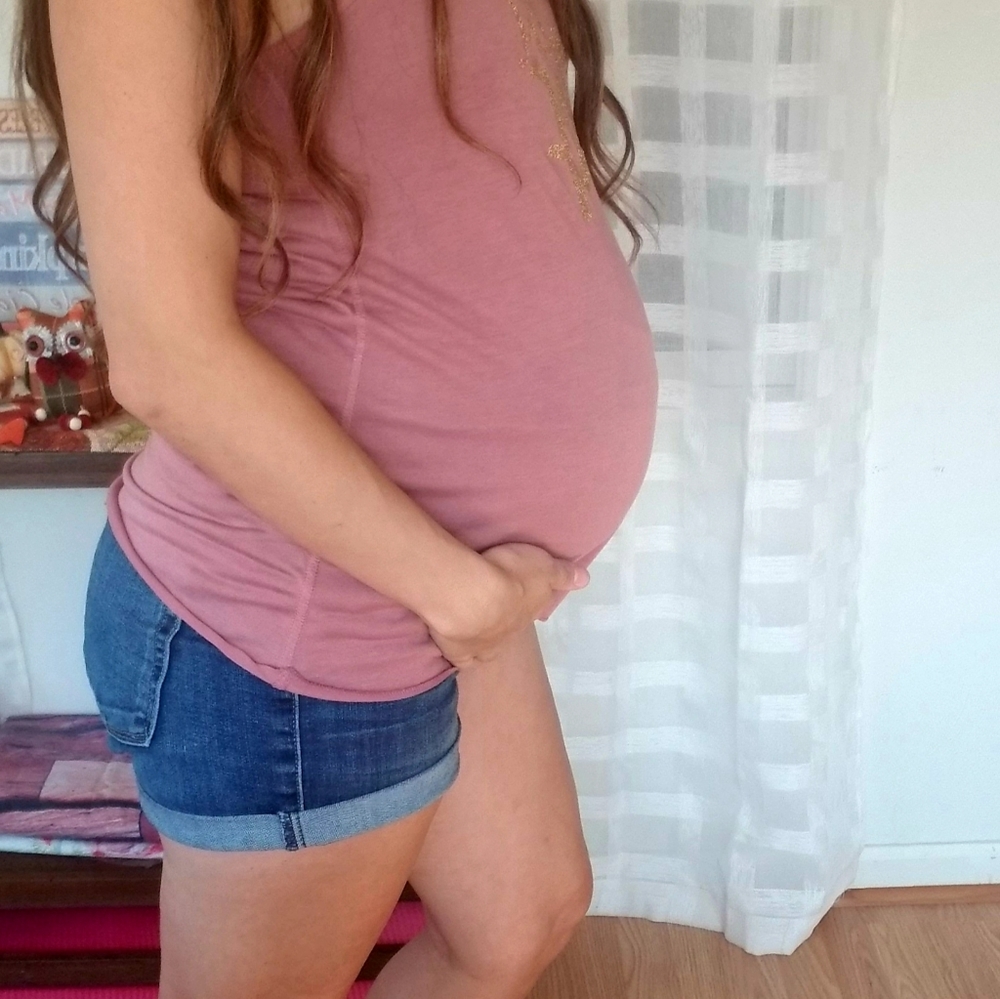 Just USA maternity shorts